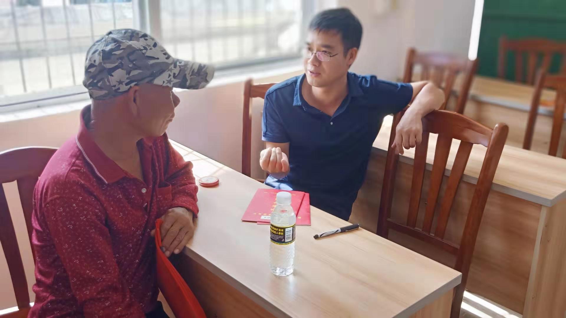 党员王志军:真心永驻 真诚为民