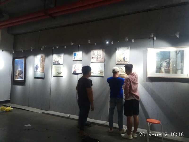 美术学院3+2油画班油画材料与技法、风景课业展顺利展出