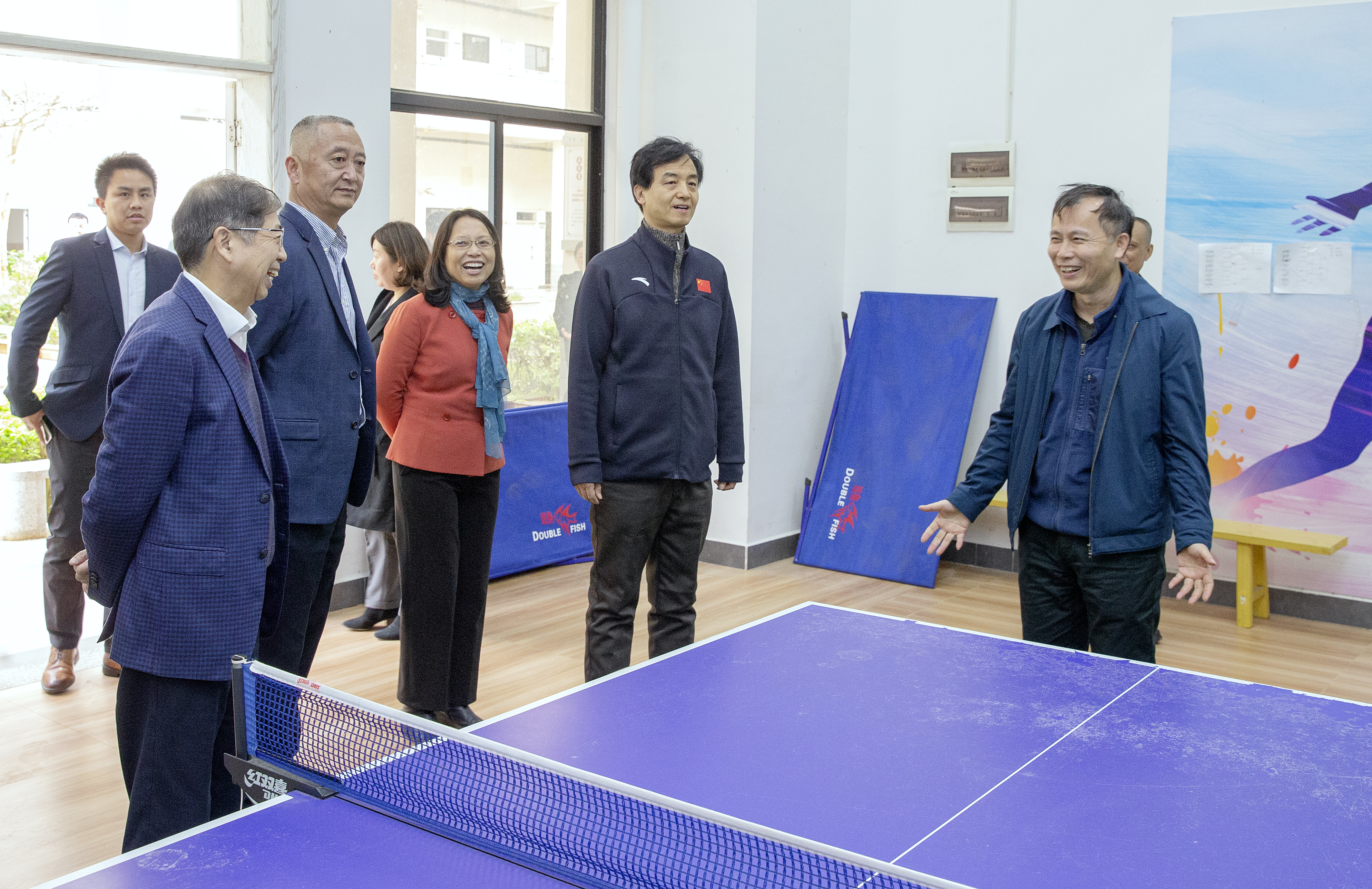 教育部体卫艺司来校调研海南国际足球学院筹备工作