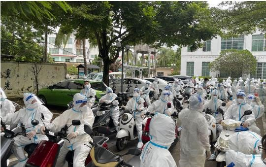 战“疫”必须有我，思政教师刘荣在挂职一线勇担使命