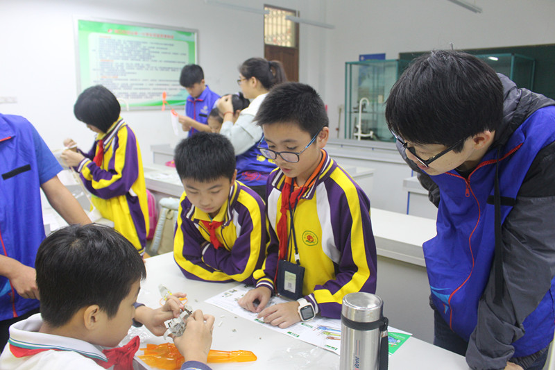 青年之声・志愿琼小，温暖传递――记物理与电子工程学院琼山一小志愿服务活动