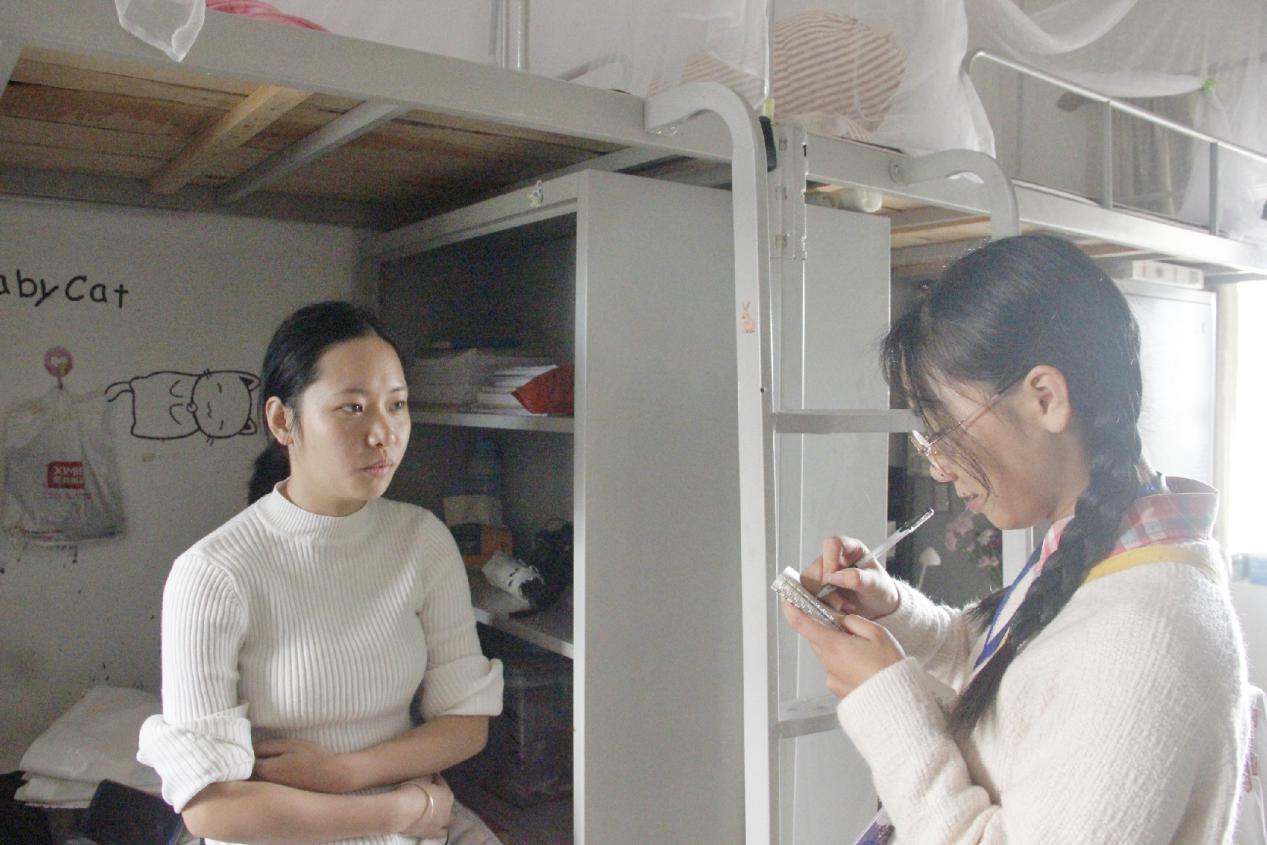 文学院大四学子顶岗实习期结束返校