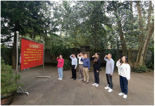 追溯红色历史 弘扬革命精神 ――经济与管理学院行政教工党支部赴文昌冯平同志纪念馆开展红色教育活动