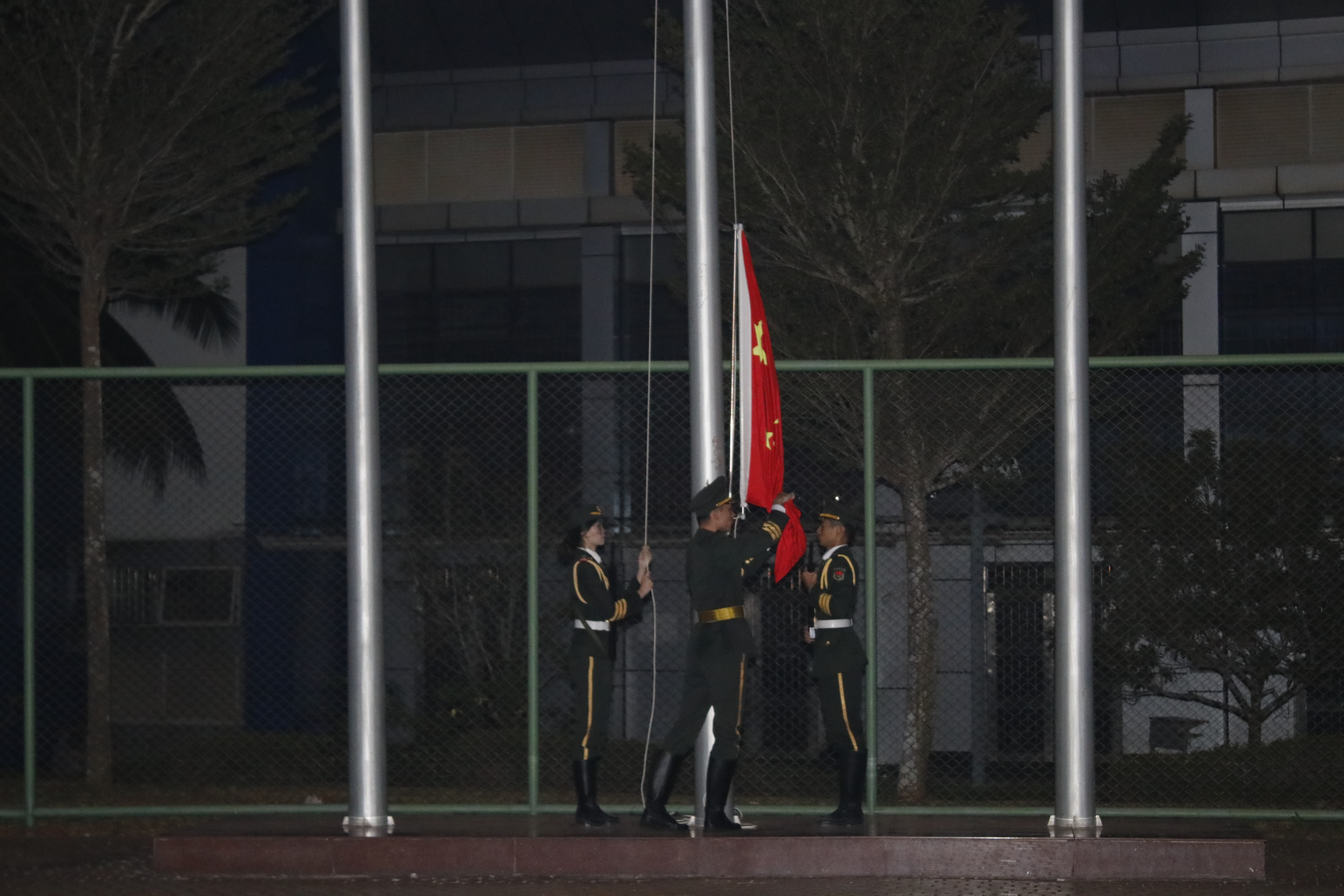 青年之声・记星空游戏官方历史文化学院升旗仪式