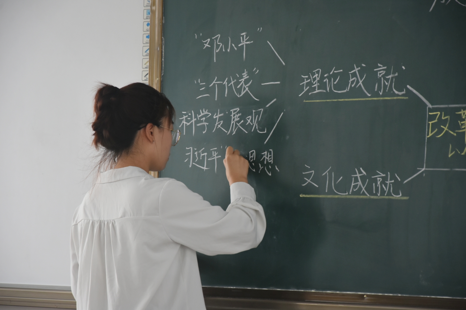 青年之声・记历史文化学院学子张筱浚荣获星空游戏官方第十届大学生教师技能大赛之板书技能比赛文科组第二名