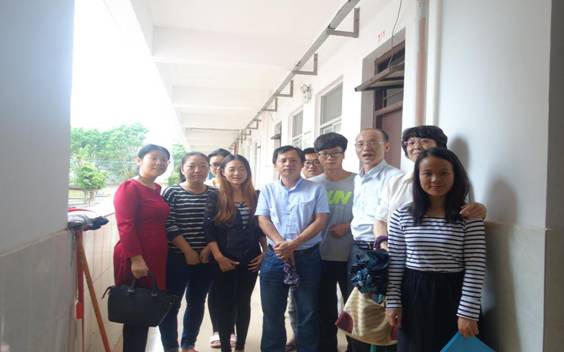 教务处领导深入顶岗支教实习学校巡查