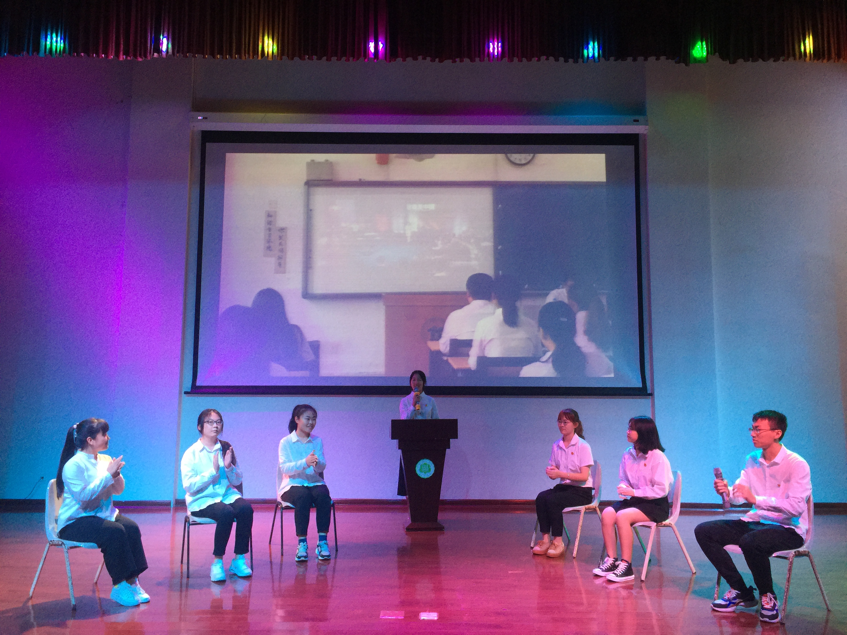 青年之声・辉煌七十载・筑梦新时代――教育学院主题团日活动