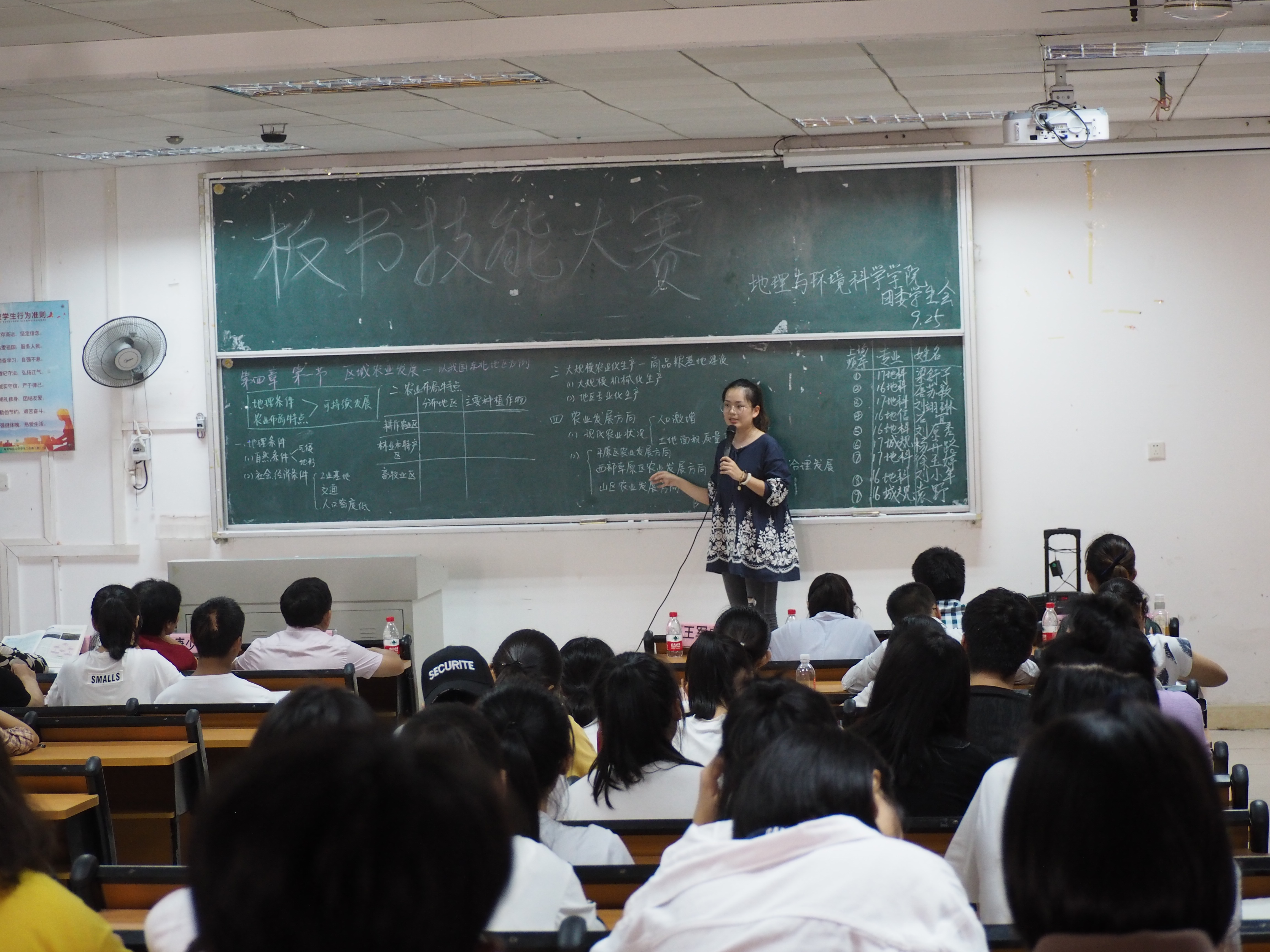  师者传道，板书风采——记我院板书技能大赛