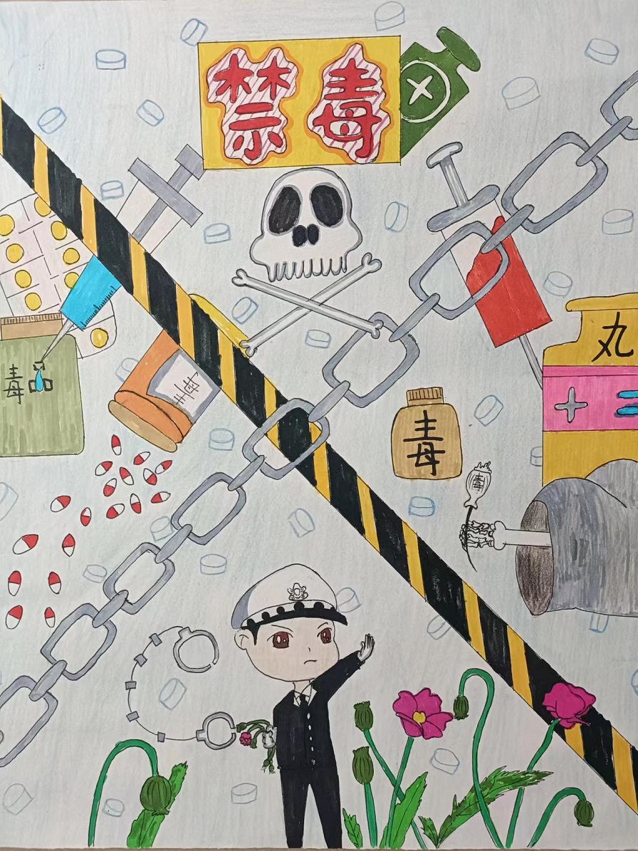 星空游戏官方附属小学“喜迎二十大 创建无毒品危害的自贸港”禁毒宣传进校园系列活动