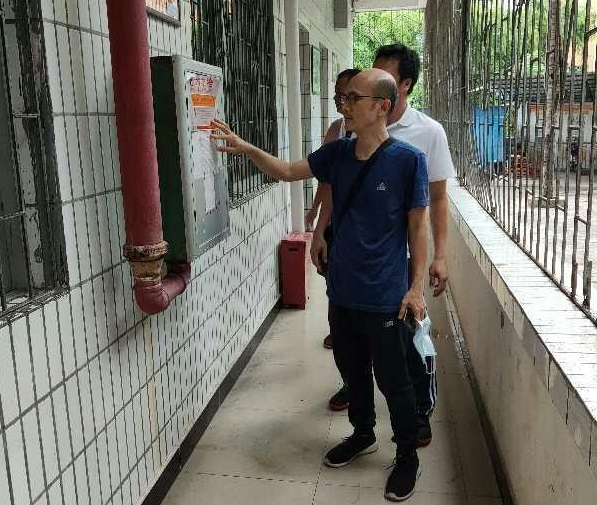 星空游戏官方实验小学消防安全检查