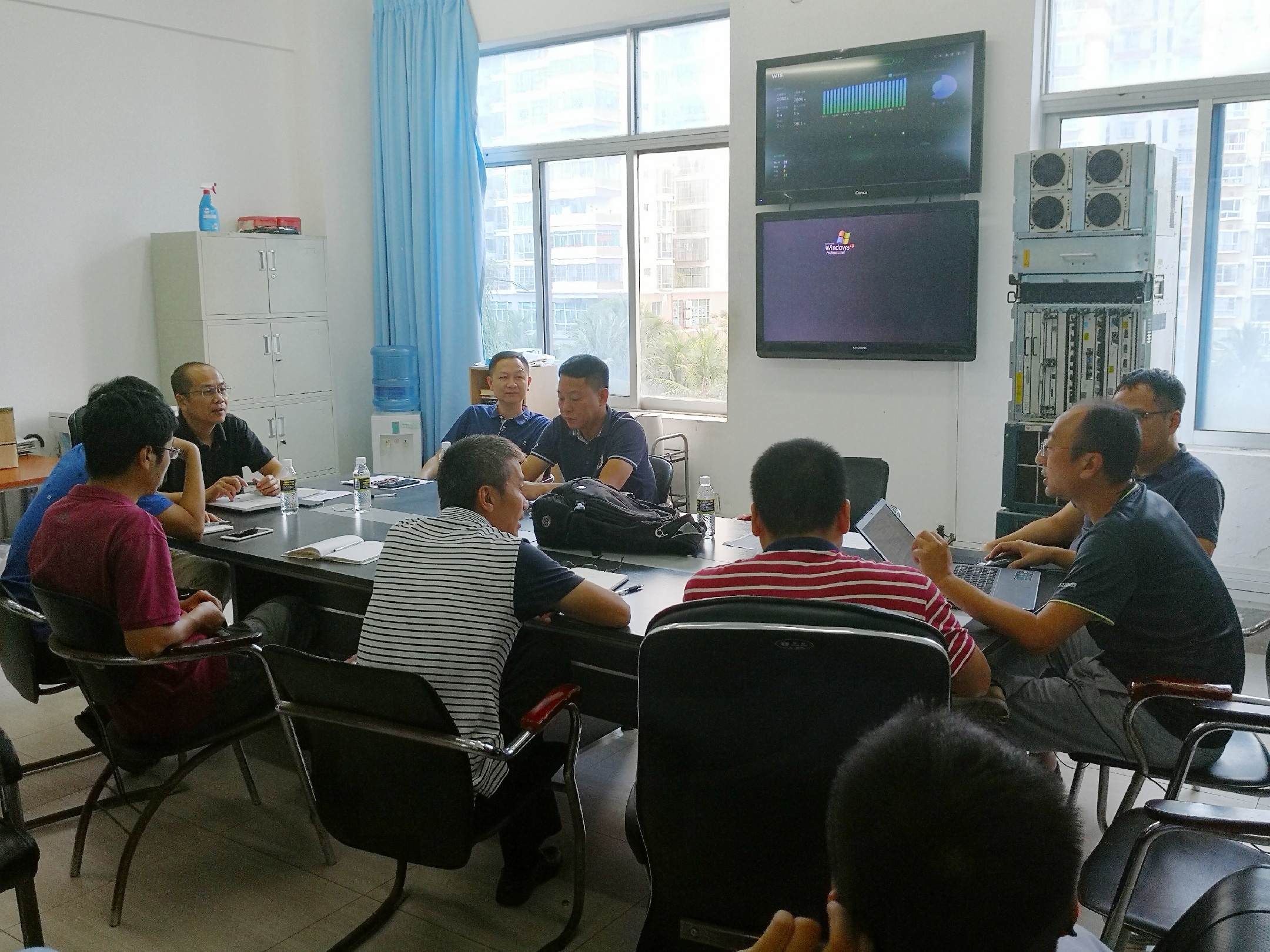 海南省公安厅来我校开展网络安全执法检查工作