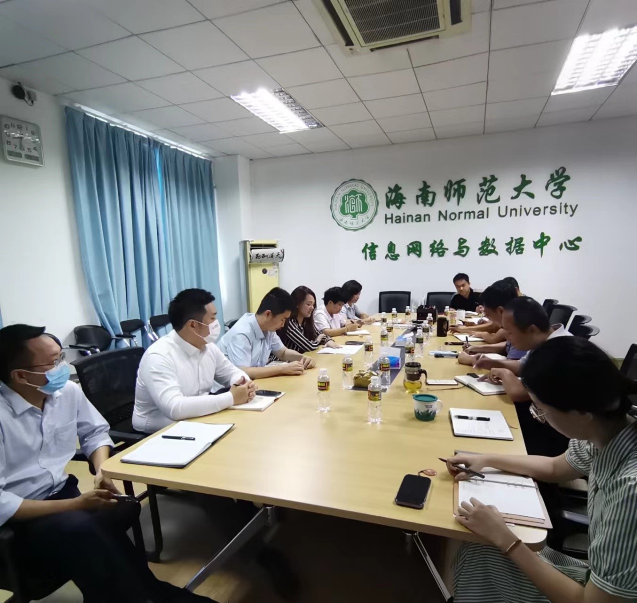 中银金科、中国银行一行来我中心调研交流