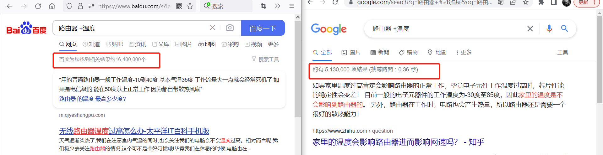 高温影响网速，建议重启路由器