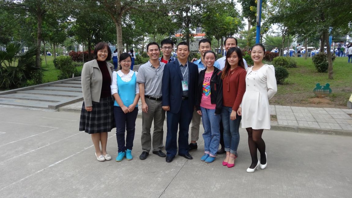 数学与统计学院2014年顶岗支教巡查活动