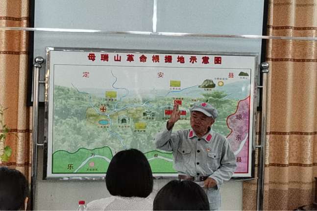 庆祝建党100周年“听老海南人讲（海南）红色故事”系列之三：母瑞山纪念园馆长王学广