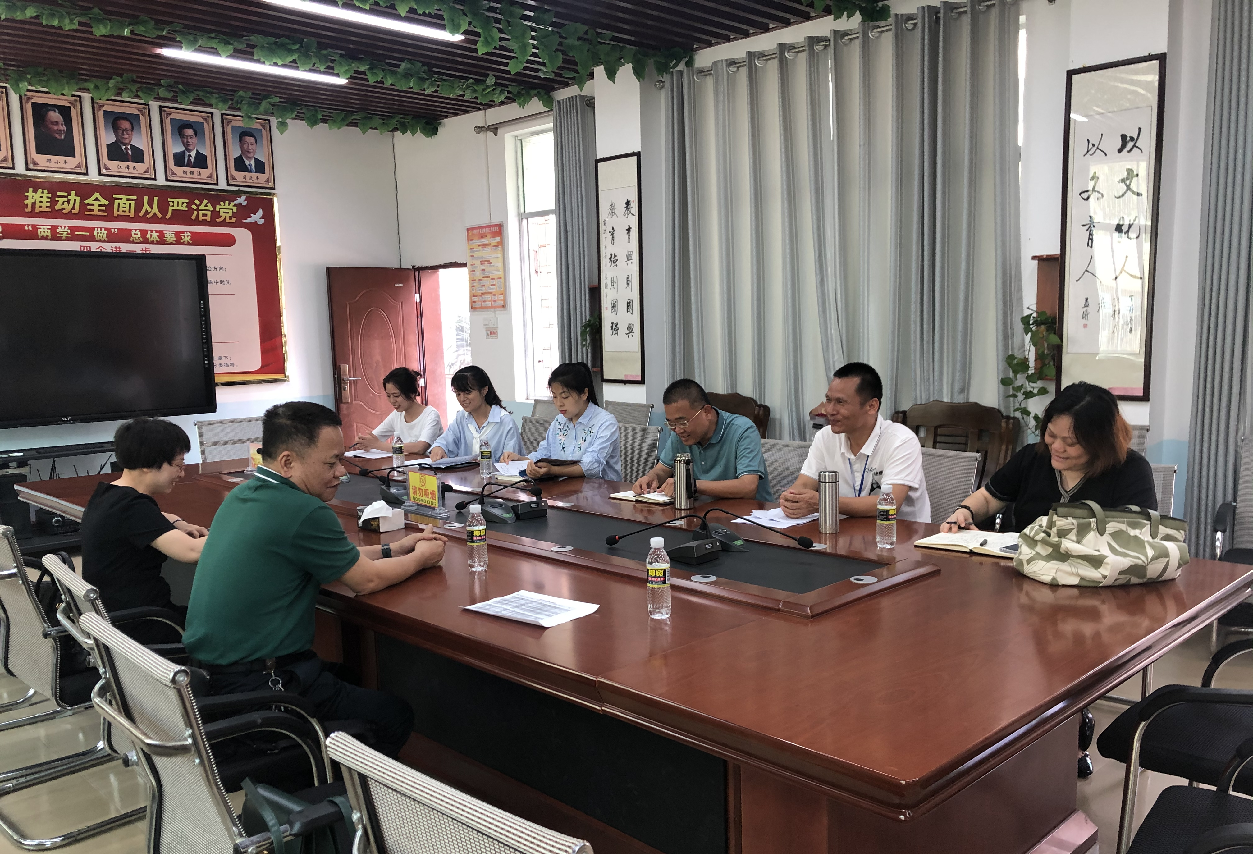 2021年定安支教第一轮巡视工作
