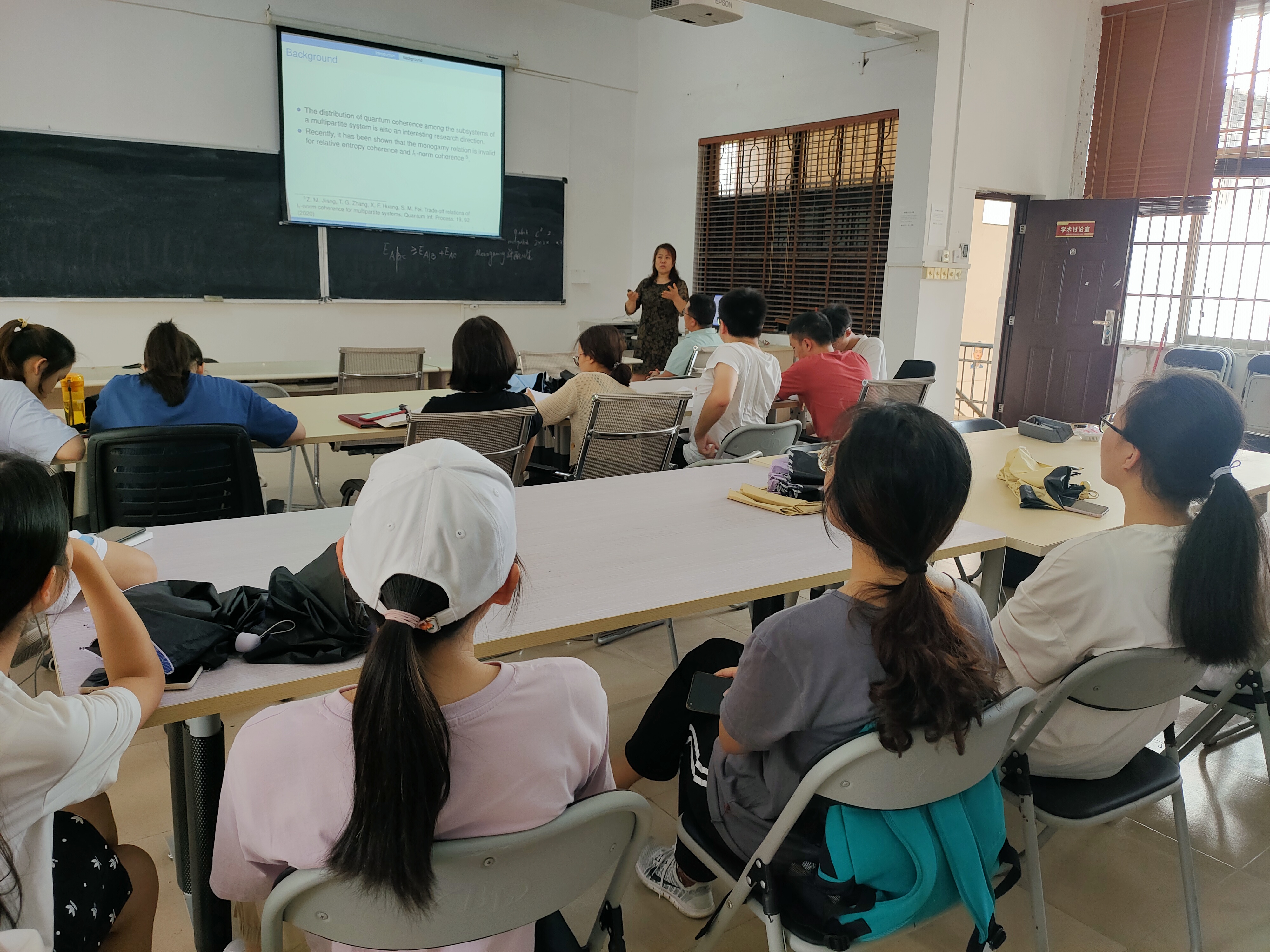 浙江科技学院陶元红教授来我校讲学