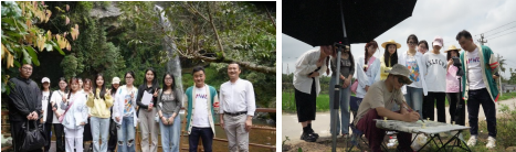 美术学院组织研究生开展石壁风光艺术采风活动