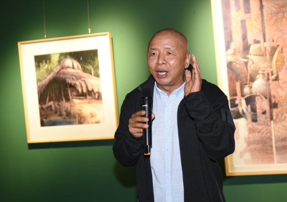 迹象• 黎锦—赵福才水彩画作品迎新展开幕