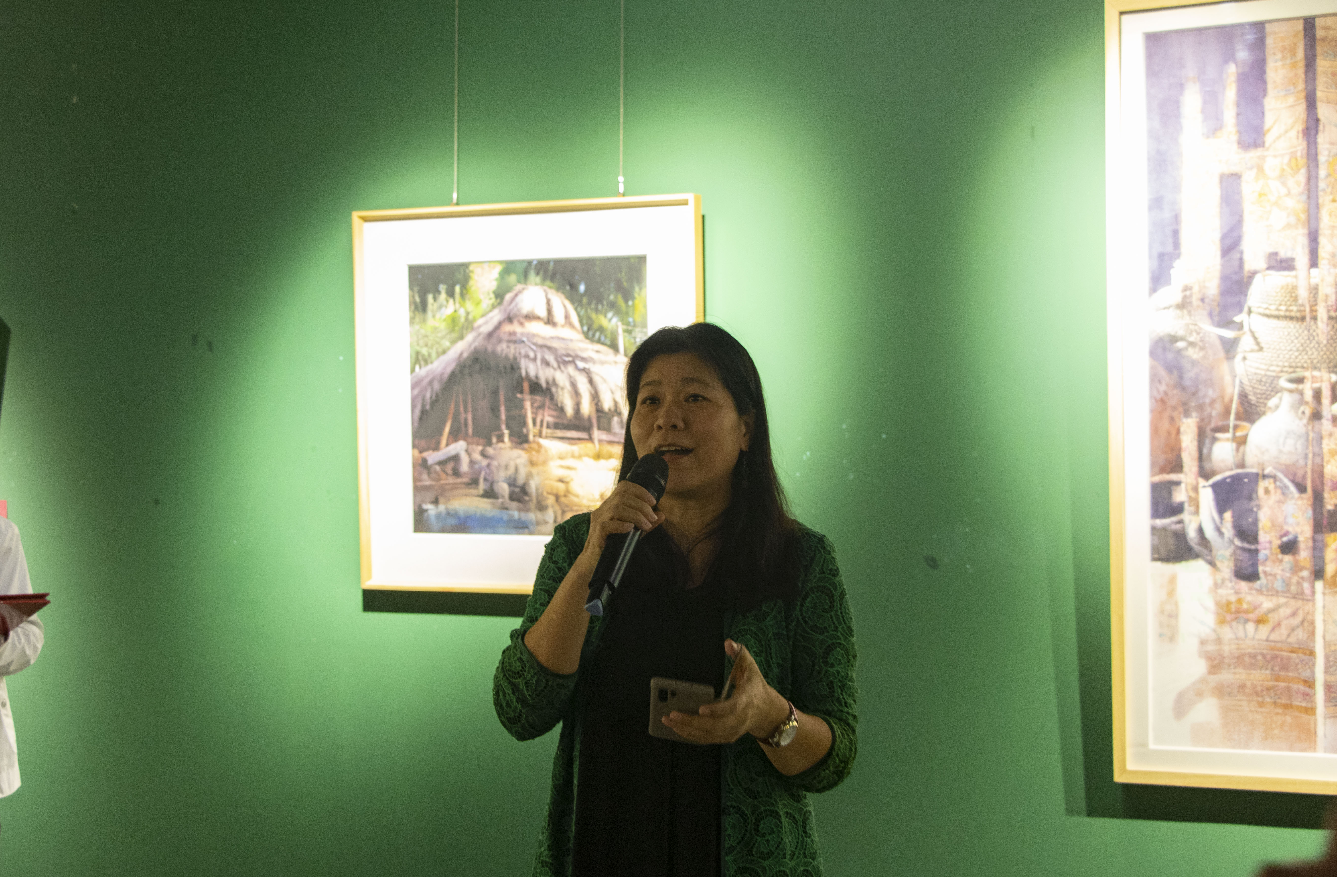 迹象• 黎锦—赵福才水彩画作品迎新展开幕