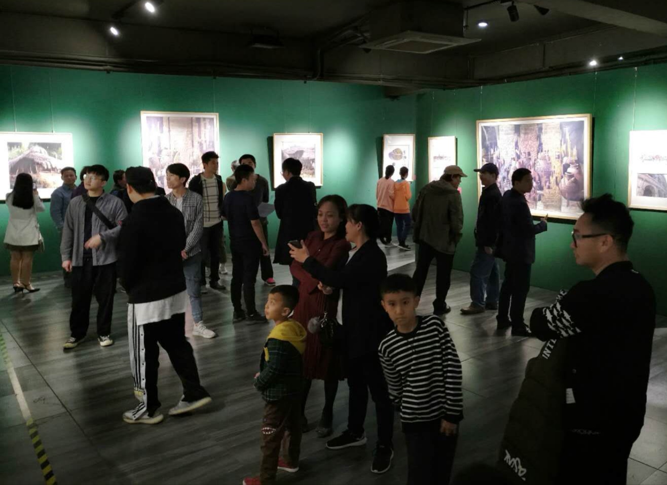 迹象• 黎锦—赵福才水彩画作品迎新展开幕