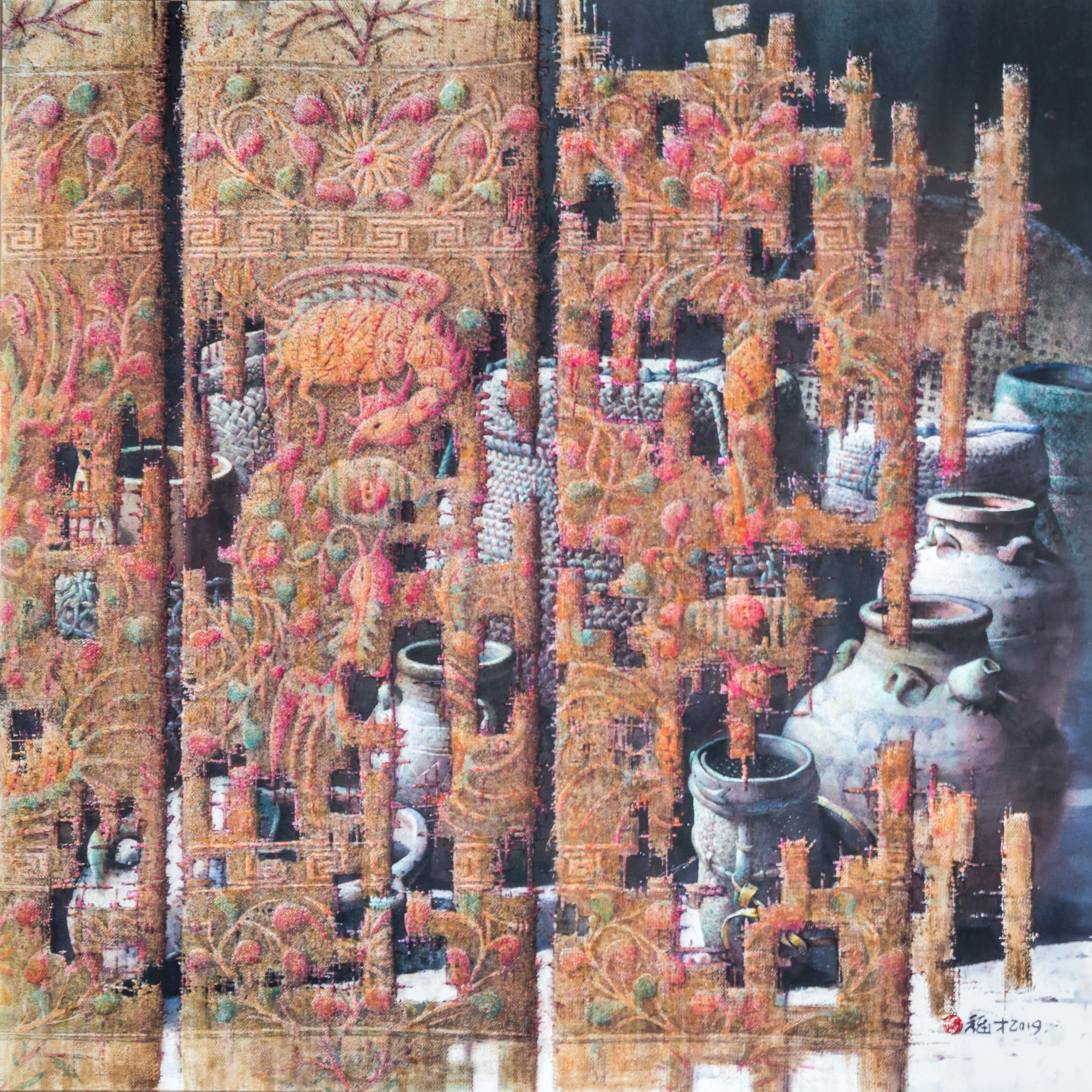 美术学院两位教师作品入选全国美术大展