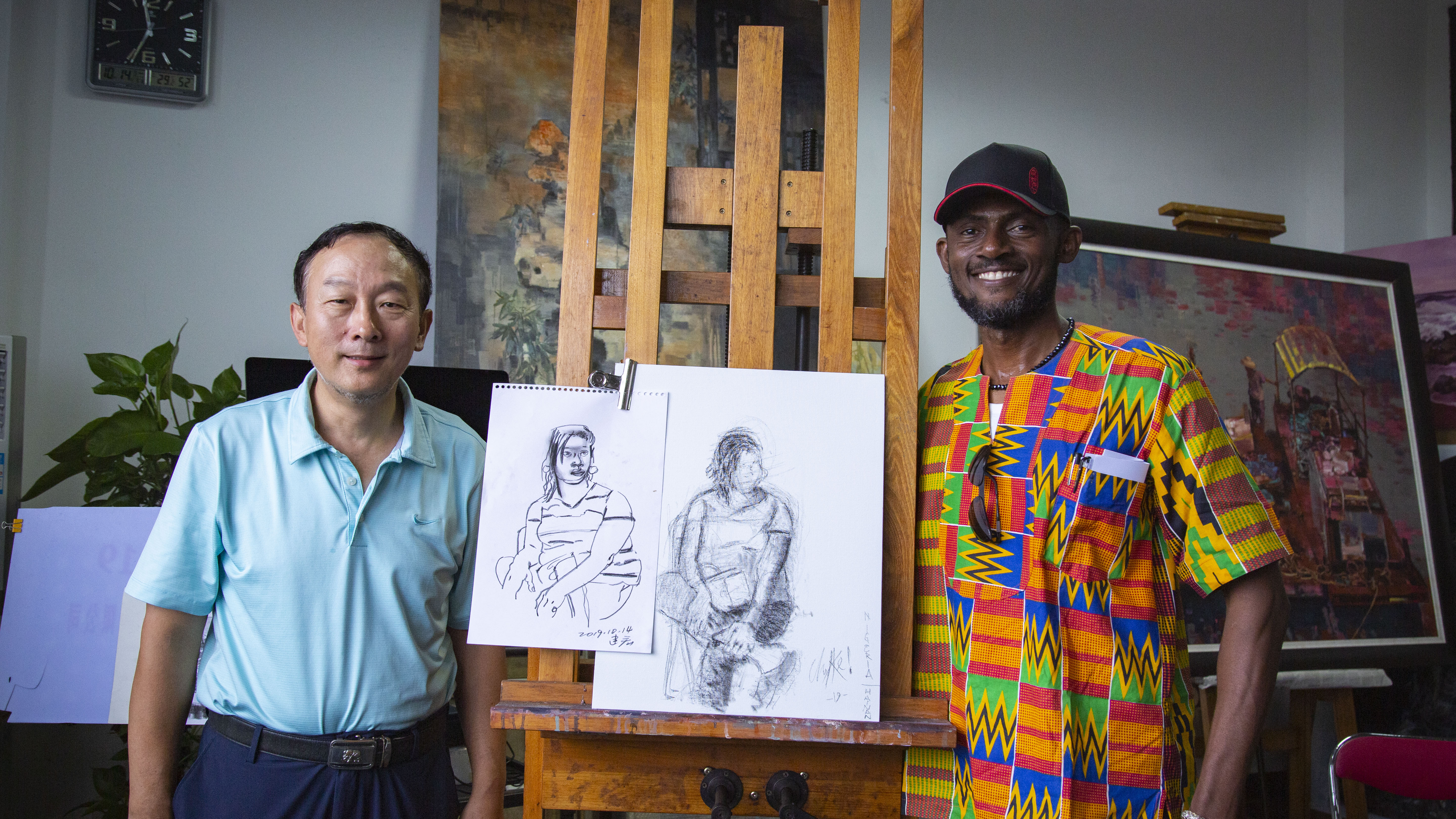 尼日利亚访华团来美术学院进行艺术与学术交流