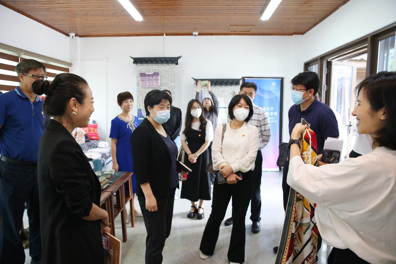 校领导到海瑞文化公园廉洁教育基地展区调研指导工作