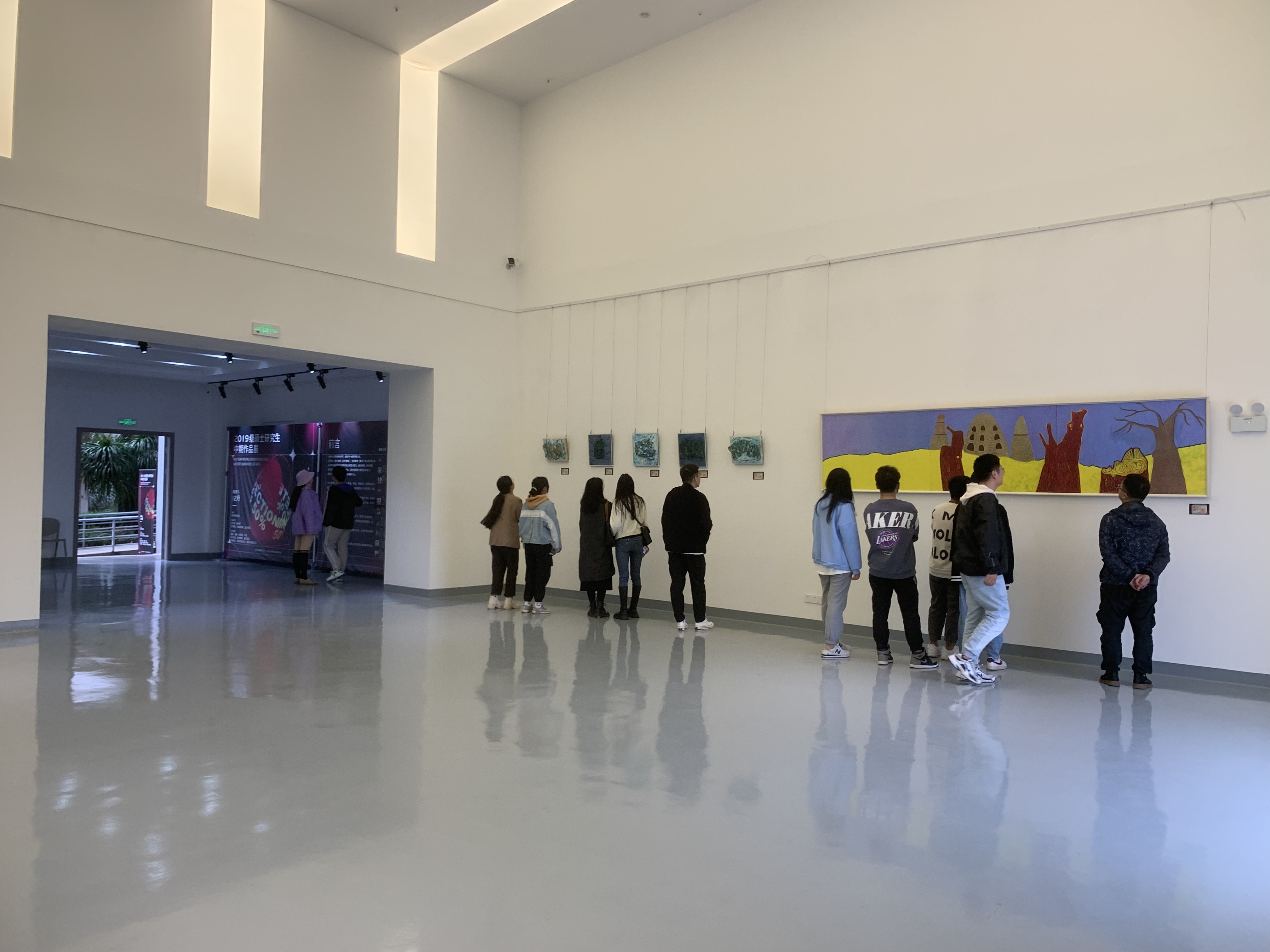 美术学院2019级硕士研究生中期展开幕