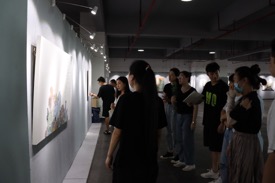 我院2017级研究生潘云嫚举办个人画展