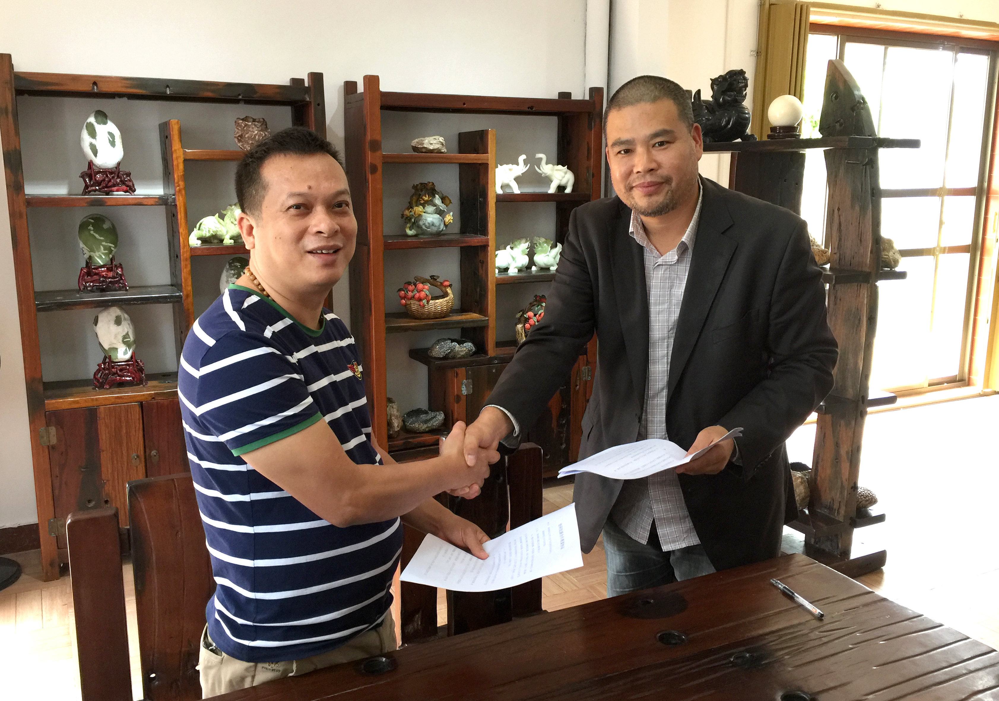 我校文化产业发展协同创新中心与企业签约仪式顺利举行