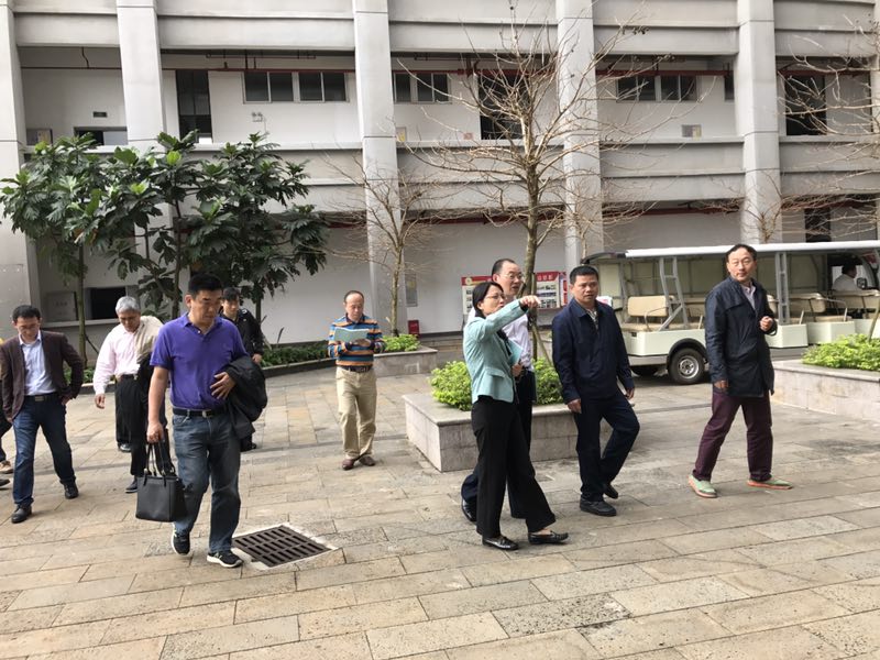 学校领导及相关职能部门领导来美术学院调研