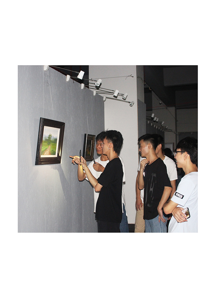 我院2016级研究生高继军举办个人画展