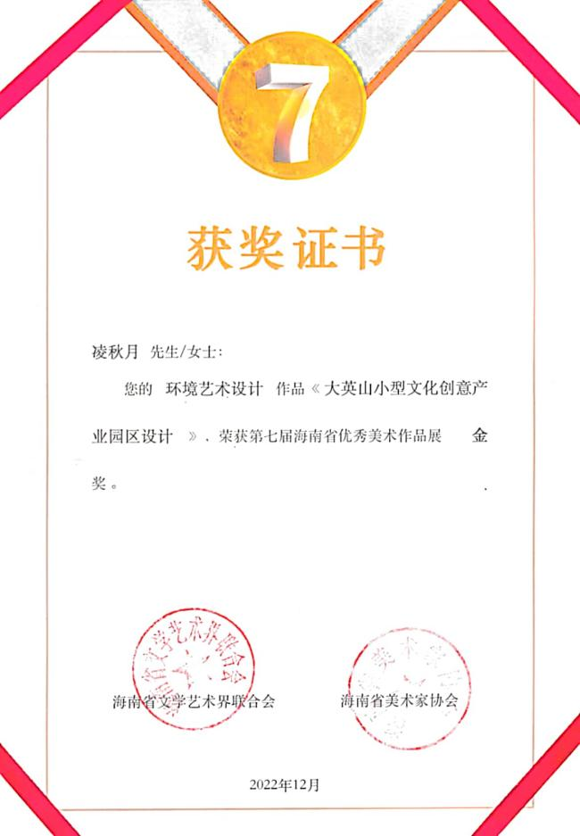 我院师生在第七届海南省美术作品展中荣获佳绩