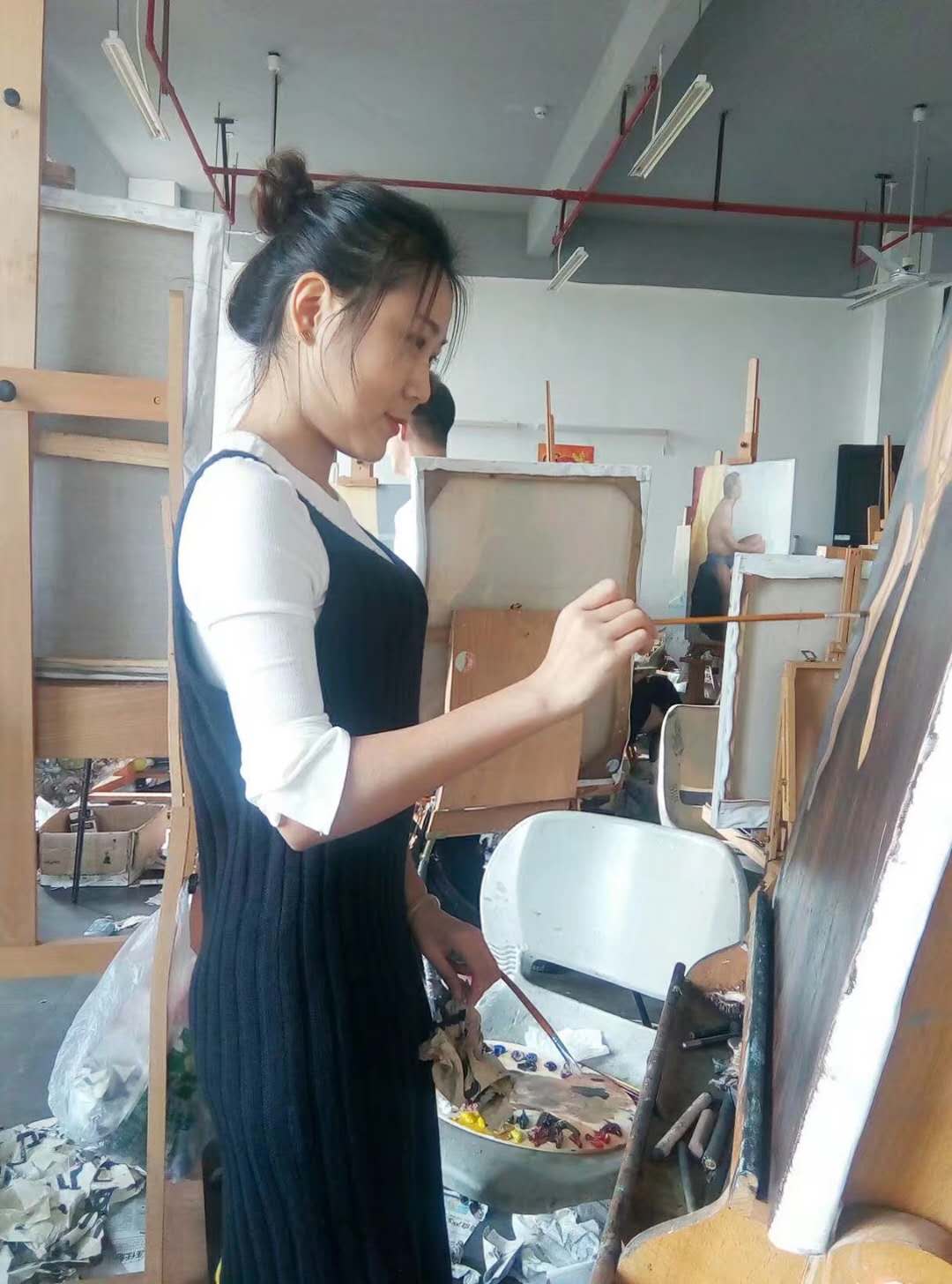 我院研究生绘画作品入选全国首届高校优秀作品展