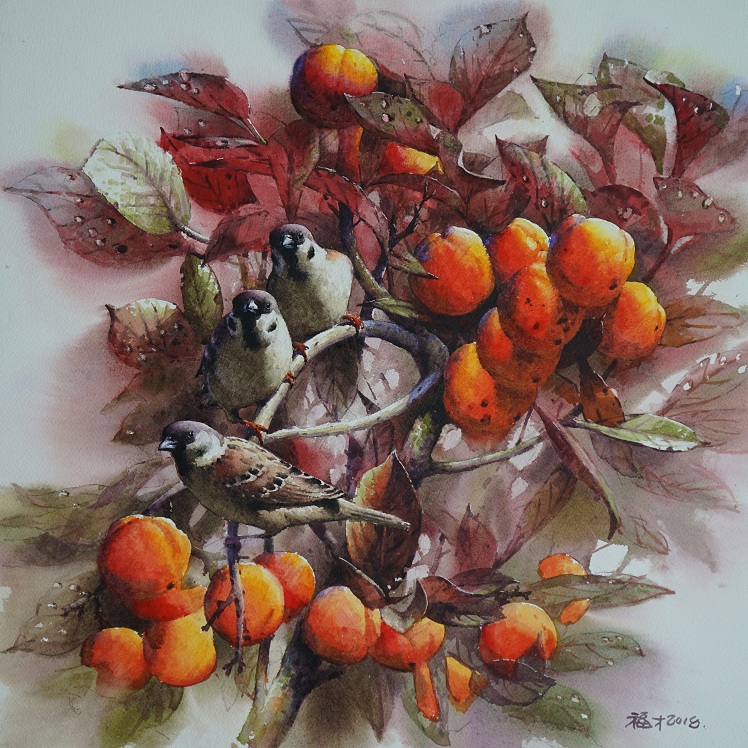 美术学院赵福才老师水彩作品荣登国际著名艺术杂志《国际艺术家》