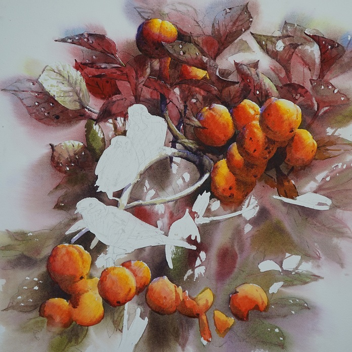 美术学院赵福才老师水彩作品荣登国际著名艺术杂志《国际艺术家》