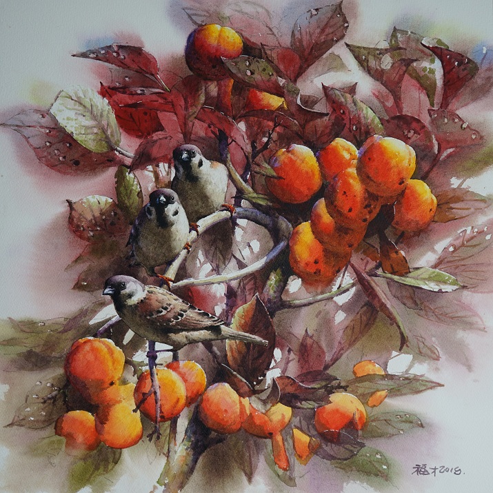 美术学院赵福才老师水彩作品荣登国际著名艺术杂志《国际艺术家》