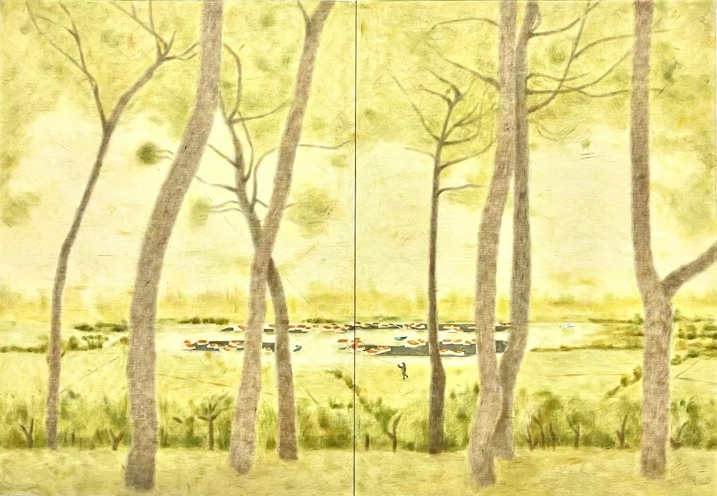 喜报 美术学院研究生作品入选国家级美展