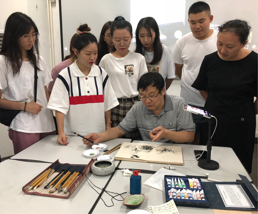 “心态·状态·常态”——中央文史研究馆书画院研究员朱凡老师讲座在我院成功举办