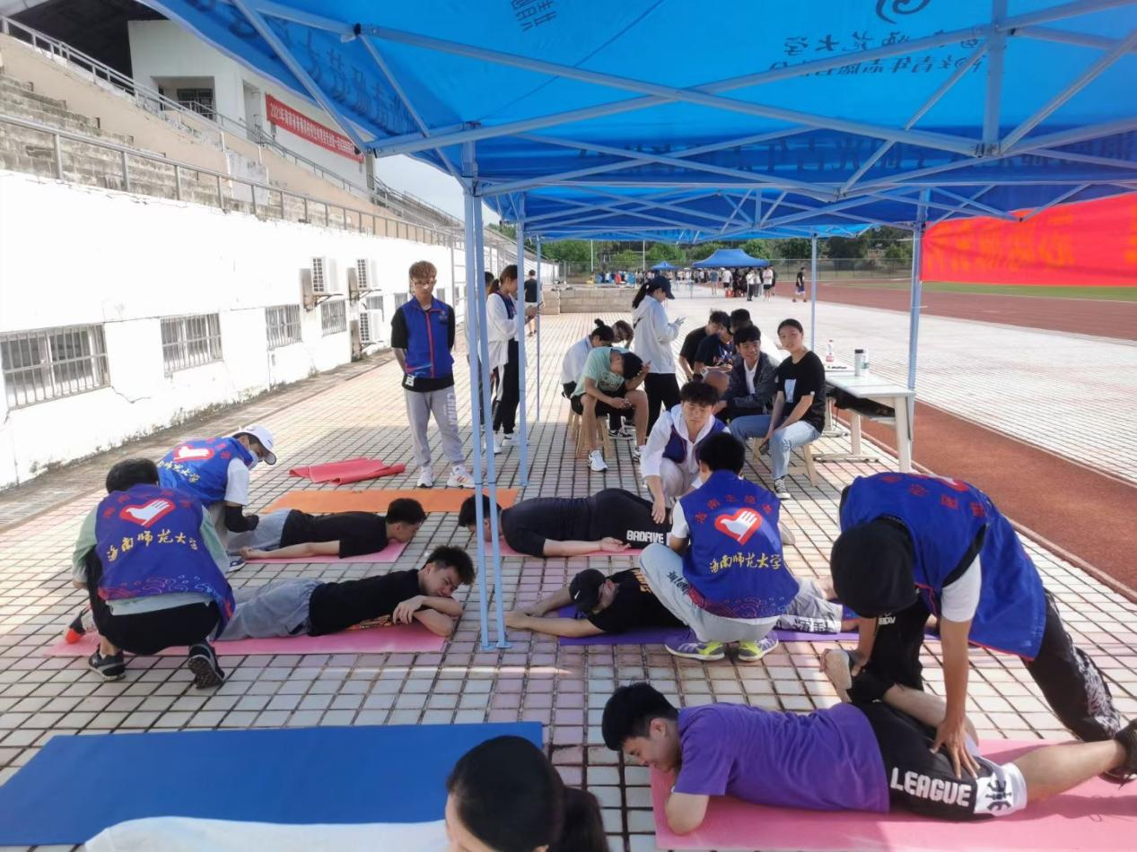 “我为师生办实事”―― 体院党员在行动